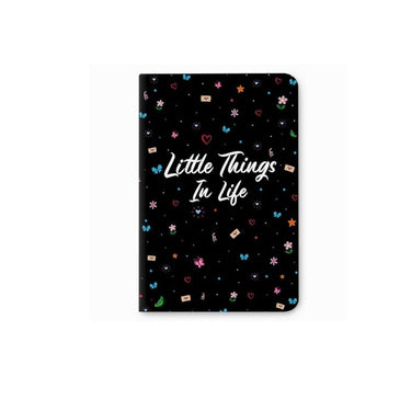 LXINDIA Note pad Factor NotePad 90 GSM B6 Ruled 112 Pages (Little Things in Life) Pack of 2