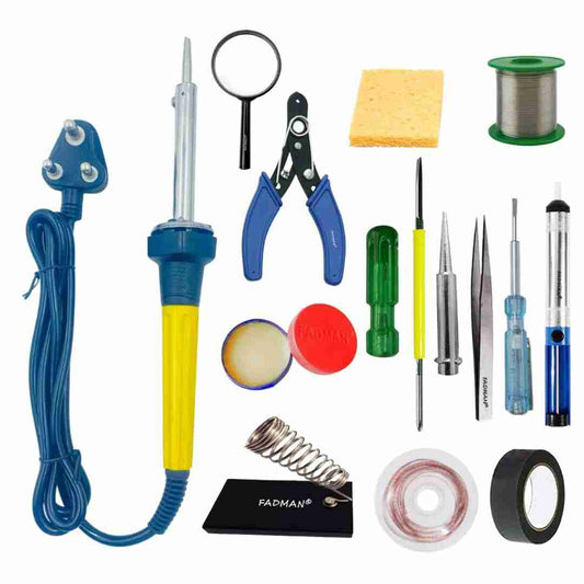 LX INDIA soldering iron Fadman Corded Electric Soldering Iron A-3 60 W|Best Bundle Kit