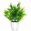 LXINDIA Plants fancymart Artificial Bamboo Leaves Potted Plant Perfect for Home