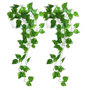 LXINDIA Plants fancymart Plastic Pack Of 2 Artificial Vine Plants Falling With Small Size Pot