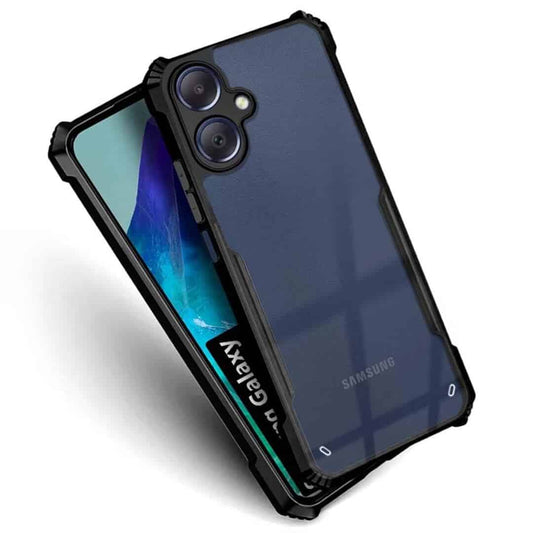 LXINDIA Protection Covers Fashionury Crystal Clear Back Cover Case for Samsung Galaxy F05 / M05 / A05