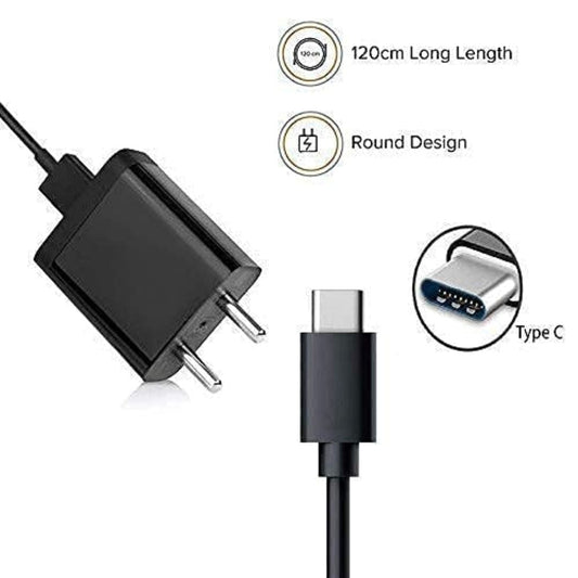 LX INDIA Mobile Charger Fast C-Type Wall Charger High Speed Charging for Xiaomi Redmi Note 7,8/9 Pro