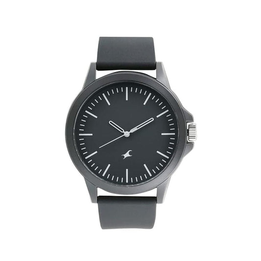 LX INDIA Watch Black Fastrack Analog Unisex-Adult Watch