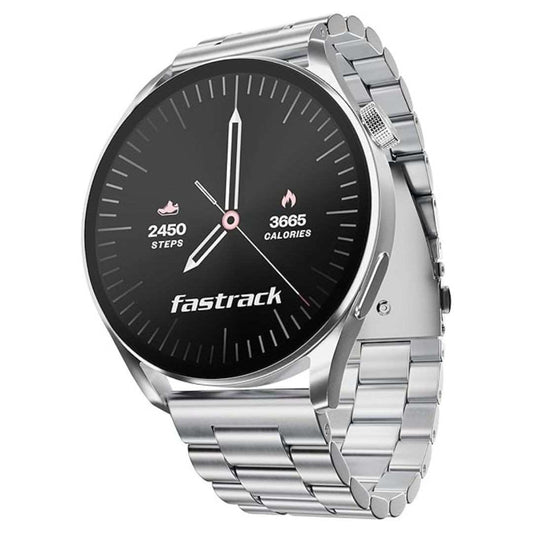 LX INDIA Smart Watch Fastrack Dezire FX1 Luxury Metal Smart Watch(Silver)
