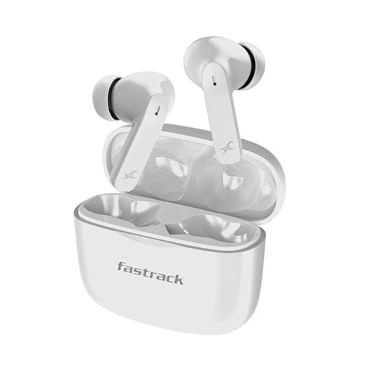 LX INDIA Earbuds Fastrack Fpods FE100 TWS in Ear Earbuds (White)