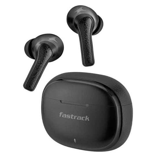 LX INDIA Earbuds Fastrack Fpods FS100 Bluetooth TWS Earbuds (Black)