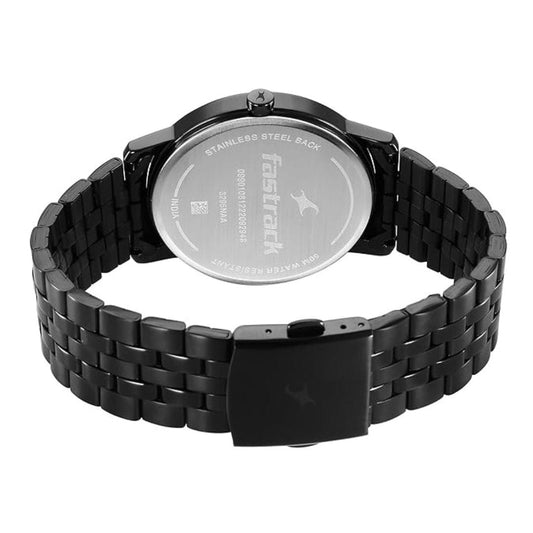 LX INDIA Analog Watch Fastrack Men Urban Camo Black Dial Analog Watch (Black)