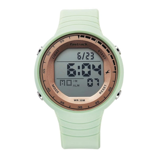 LX INDIA Digital watch Fastrack StreetStyle 3.0 Quartz Multicolor Round Dial Men's Digital Watch PU (Polyether) Strap Material