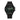 LX INDIA Analog Watch Fastrack Tees Wanderlust Quartz Analog Green Dial Silicone Strap Watch (Black)