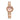 LX INDIA Watch Fastrack Vyb Quartz Analog Silver White Dial Rose Gold Alloy Strap Watch