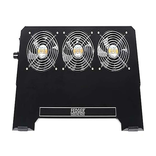 LX INDIA Cooling pad Fedger® Laptop Cooling Pad with 3 Heavy Duty Fans