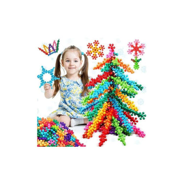 LXINDIA Toys FERIO 100 Pcs Colorful Star Shaped  building blocks