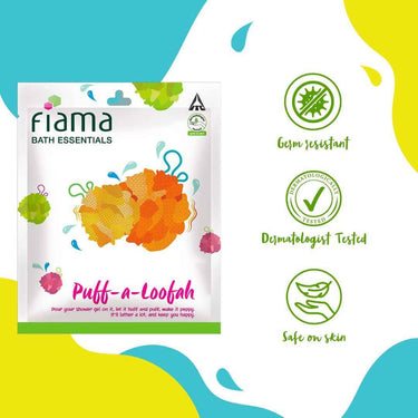 LXINDIA Loofah Fiama Bath Essential Puff-a-Loofah