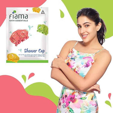 LXINDIA Shower Caps Fiama Bath Essentials Shower Cap