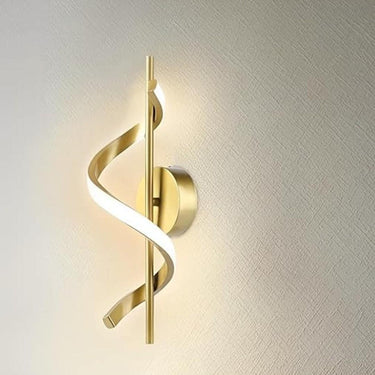 LXINDIA Fancy Lights FILLISKA Luxurious Wall Lamp with Adjustable Colour Changing Function (Gold)