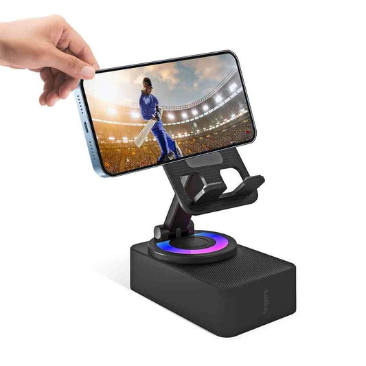 LXINDIA Speaker FINGERS Mini MOT Portable Speaker-Cum-Mobile Stand