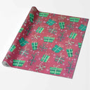 LXINDIA gift wrapper First Impression 3d Holographic Gift Box Seamless Pattern Gift Wrapping Paper