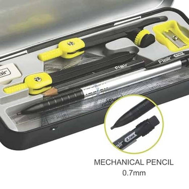 LXINDIA Instrument Box FLAIR Carbonix Mathematical Drawing Instruments Box