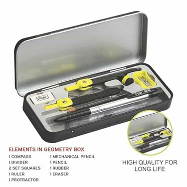 LXINDIA Instrument Box FLAIR Carbonix Mathematical Drawing Instruments Box