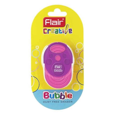 LXINDIA Eraser Flair Creative Series Non Toxic Bubble Eraser Blister Set (Pack of 8)