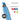 LX INDIA Water Bottle FLAIR Edge Steel Inner Insulated Water Bottle 650 ml - Blue