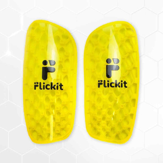 LXINDIA Guards Flickit Shin Guards for Football, Training and Light Weight Shin Pads	IS