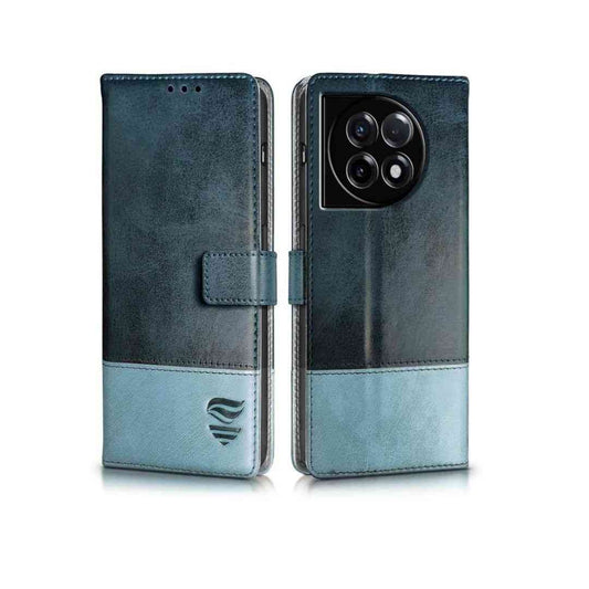 LXINDIA Protection Covers FLIPPED Vegan Leather Flip Cover for OnePlus 11R 5G