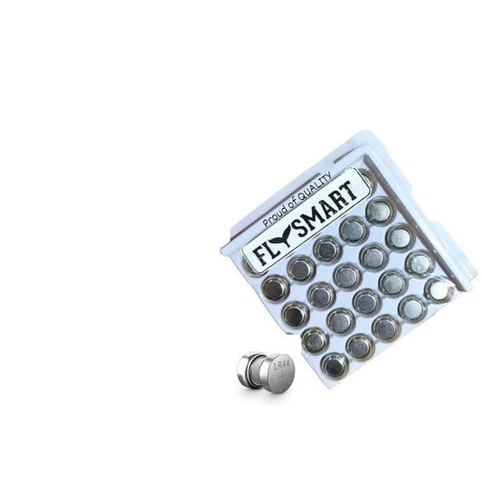LX INDIA watch battery Flysmart LR44, 1.55 V Alkaline Button Coin Cell Electronics  PACK OF 25