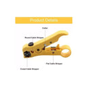 LXINDIA wire strippers FORSCHER Universal Adjustable Coaxial Cable Stripper