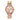 LX INDIA Watch for Women Fossil Eevie Analog Rose Gold Dial and Band Women's Stainless Steel Watch BQ3721