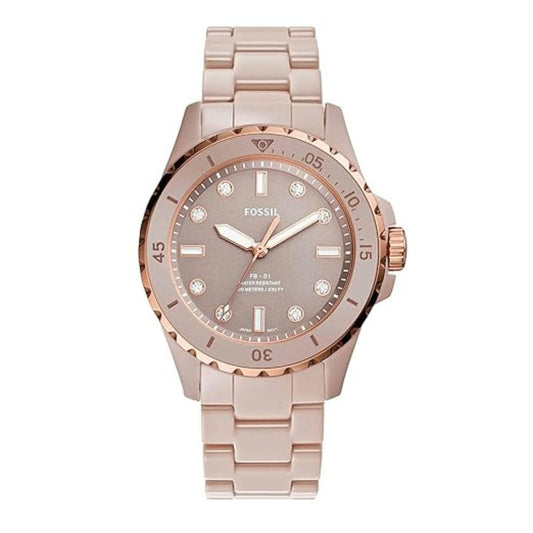 LX INDIA Watch for Women Salted Caramel Fossil Fb 01 Analog Dial Women's Watch CE1125
