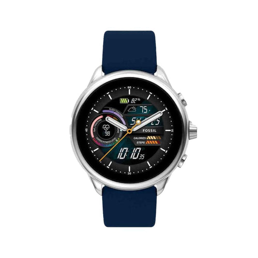 LX INDIA Smart Watch Fossil Gen 6 Display Wellness Edition Blue Smartwatch FTW4070
