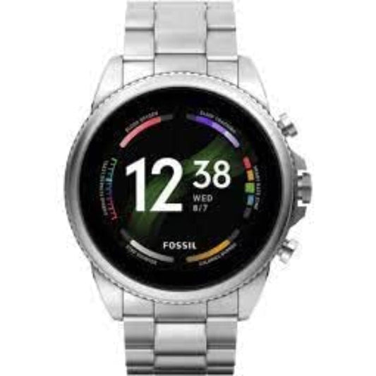 LX INDIA Smart Watch Fossil Gen 6 Smartwatch Digital Black Dial Mens Watch FTW4060