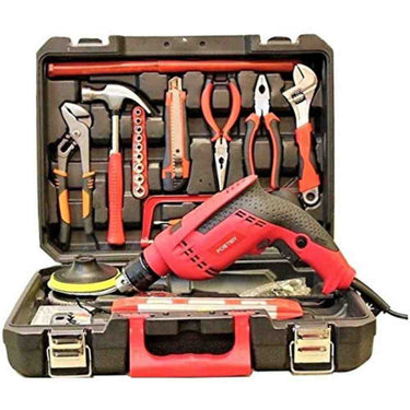 LXINDIA Drill Kit Foster Fk 5513 Pro Reversible 160Pcs Drill Machine Kit