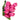 LXINDIA Plants Fourwalls Beautiful Artificial Polyester and Plastic Tulip Flower(Pink)