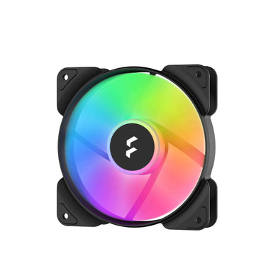 LXINDIA Case Fan Fractal Aspect 12 RGB (Black Frame)