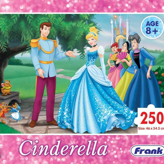 LX INDIA puzzle Frank Disney Princess Cinderella Jigsaw Puzzle (250 Pieces) for Kids Above 8+ Years