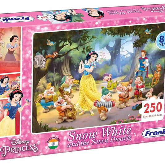 LX INDIA puzzle Frank Disney Princess Snow White and The Seven Dwarfs Jigsaw Puzzle (250 Pieces) for Kids Above 8+ Years