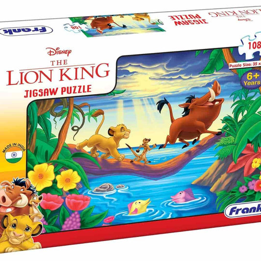 LX INDIA puzzle Frank Disney The Lion King Jigsaw Puzzle (108 Pieces) for Kids Above 6+ Years