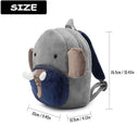 LXINDIA Bag Frantic Kids Soft Cartoon Animal Soft Plush Preschool School Bag