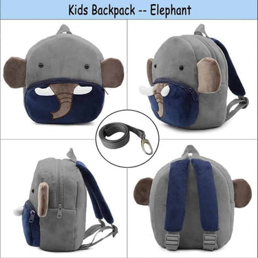 LXINDIA Bag Frantic Kids Soft Cartoon Animal Soft Plush Preschool School Bag