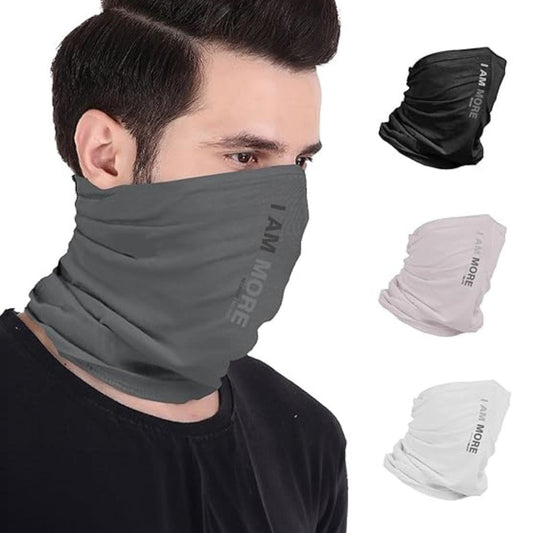 LX INDIA Face Mask FREECULTR Unisex Bamboo Printed Bandana Pack of 4