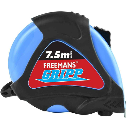 LXINDIA Measuring tools FREEMANS GRIPP 7.5m 25mm Steel Inchi Measuring Tape PACK OF 2