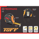 LXINDIA Measuring tools FREEMANS TUFF Steel Measuring Tape 7.5m