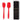 LXINDIA kitchen tool Frenchware Non Stick Premium Silicone Spatula (Red)