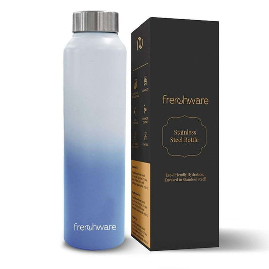 LXINDIA bottle Frenchware Ocean Blue Water Bottle 1 Litre Stainless Steel