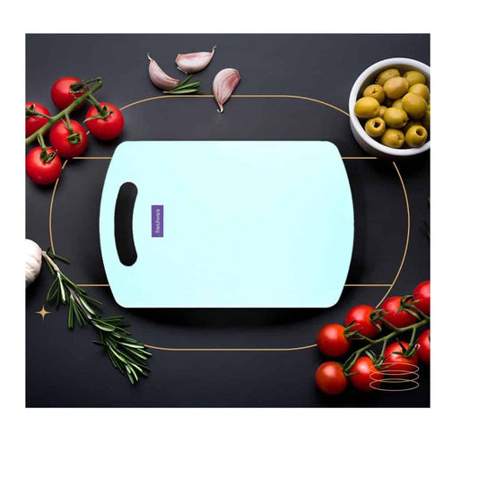 LXINDIA Choping Board Frenchware Plastic Cutting-Chopping Board(Light Blue)