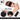 LX INDIA Eye Mask Friends of Meditation Super Smooth Sleep Mask And Blind Fold Pack Of 2 (Black)