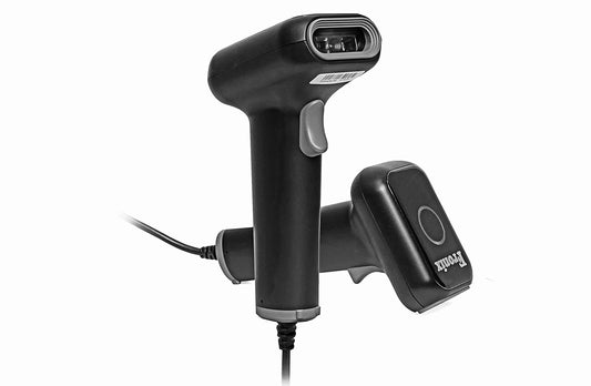 LX INDIA Barcode and QR Code Scanner FRONIX FB1600 Handheld Laser High Speed Wired 2D Barcode Reader