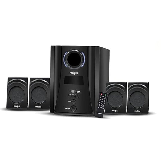 LX INDIA Speaker FRONTECH 4.1 Channel Speaker System (3919 - Black)